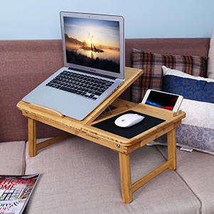 Idée cadeau pour la fête des mères support d’ordinateur et tablette pour lit
