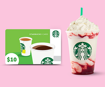 Carte Cadeau Starbucks 11 Aout 2019